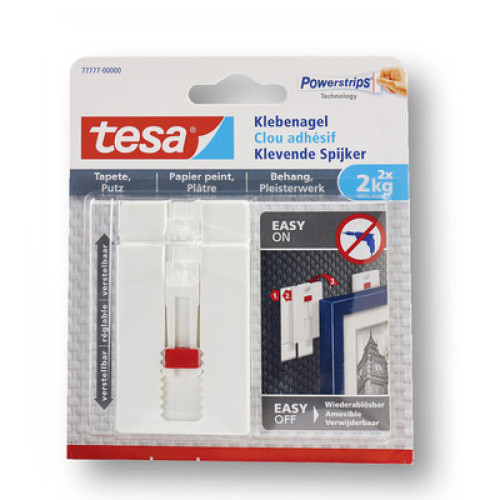 tesa® Klebenagel verstellbar Tapete&Putz 2kg 1St tesa® Klebenagel verstellbar Tapete&Putz 2kg 1St