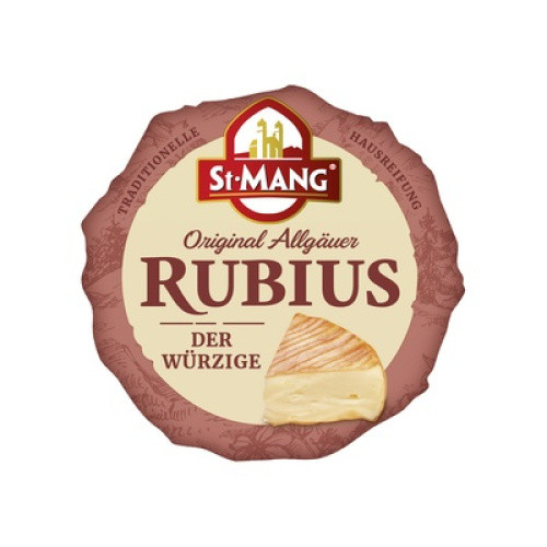 Original Allgäuer Rubius 60% frisch 180g Original Allgäuer Rubius 60% frisch 180g