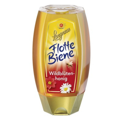 Langnese Flotte Biene Wildblüten-Honig 250g Langnese Flotte Biene Wildblüten-Honig 250g
