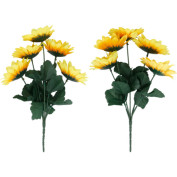 Sonnenblumenstrauß mit 5 Blüten Sonnenblumenstrauß mit 5 Blüten