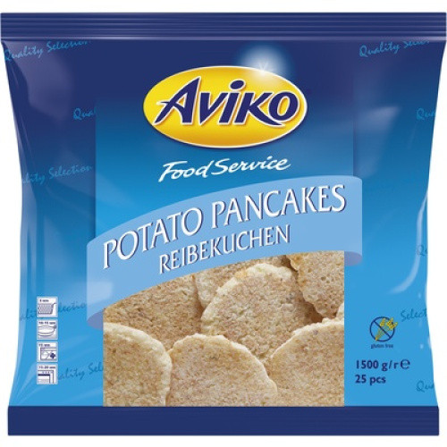 Kartoffelpuffer glutenfrei TK 1500g (25x60g) Kartoffelpuffer glutenfrei TK 1500g (25x60g)
