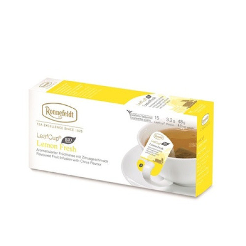 Bio Leaf Cup Lemon Fresh Früchtetee 15x3,2g Bio Leaf Cup Lemon Fresh Früchtetee 15x3,2g