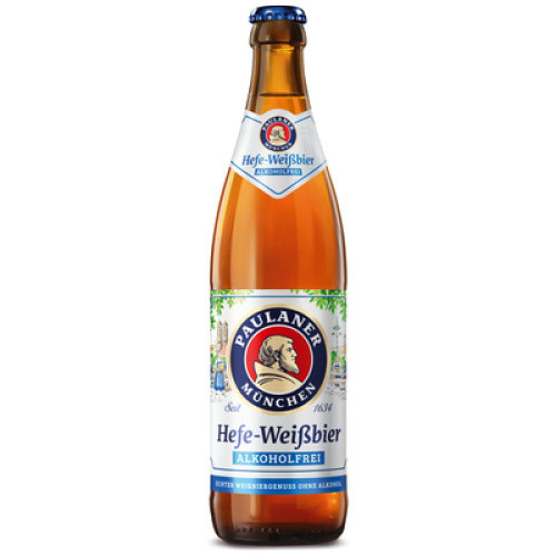 Paulaner Hefeweizen alkoholfrei 0,5L Paulaner Hefeweizen alkoholfrei 0,5L