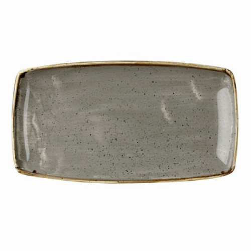 Platte eckig Stonecast 35x18,5cm peppercorn grey 1St Platte eckig Stonecast 35x18,5cm peppercorn grey 1St
