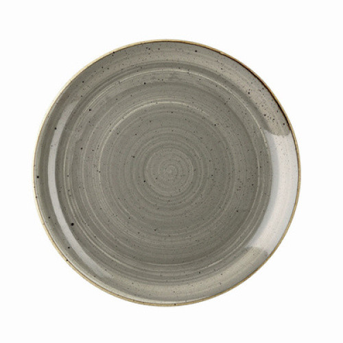 Teller flach coup Serie STONECAST peppercorn grey 26 cm Teller flach coup Serie STONECAST peppercorn grey 26 cm