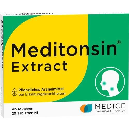 Meditonsin Extract pflanzliche Erkältungstabletten Meditonsin Extract pflanzliche Erkältungstabletten