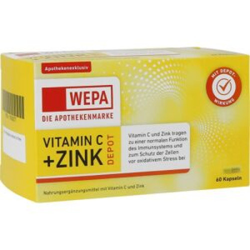 WEPA Vitamin C + Zink Kapseln WEPA Vitamin C + Zink Kapseln