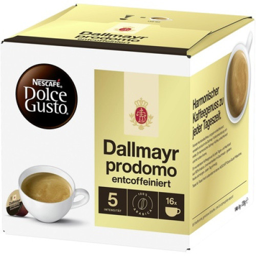 NESCAFE DOLCE GUSTO Dallmayr prodomo entcoffeiniert 16St NESCAFE DOLCE GUSTO Dallmayr prodomo entcoffeiniert 16St