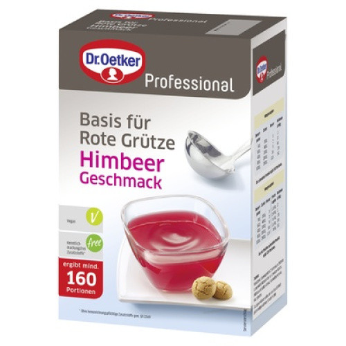 Basis für Rote Grütze Himbeer-Geschmack zum Kochen 1kg (erg. 160x100g) Basis für Rote Grütze Himbeer-Geschmack zum Kochen 1kg (erg. 160x100g)