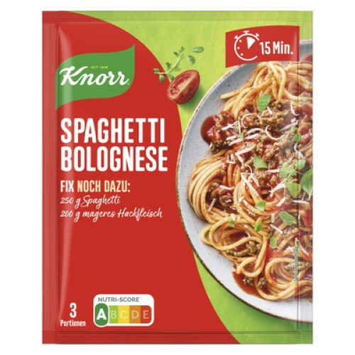 Knorr Fix Spaghetti Bolognese 40g Knorr Fix Spaghetti Bolognese 40g