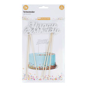 3er Tortenstecker HAPPY BIRTHDAY 3er Tortenstecker HAPPY BIRTHDAY
