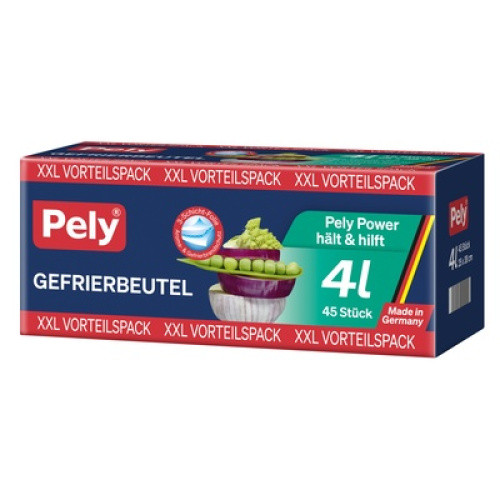 Pely Gefrierbeutel 4 L 45St Pely Gefrierbeutel 4 L 45St