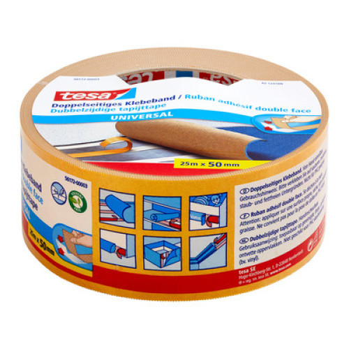 tesa® Doppelseitiges Klebeband universal 1St tesa® Doppelseitiges Klebeband universal 1St