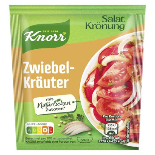 Knorr Salatkrönung mit Zwiebeln und Kräuter 5St Knorr Salatkrönung mit Zwiebeln und Kräuter 5St