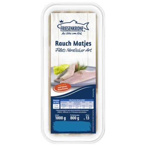 Kronen-Matjesfilet mit Rauchnote frisch 1kg Kronen-Matjesfilet mit Rauchnote frisch 1kg