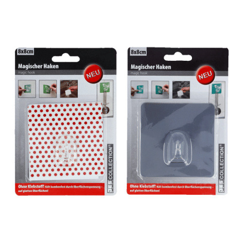 Magischer Haken 8x8 cm Magischer Haken 8x8 cm