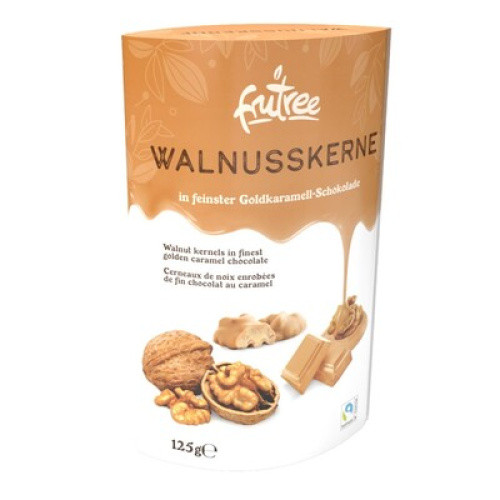 Walnusskerne in Gold-Schokolade 125g Walnusskerne in Gold-Schokolade 125g