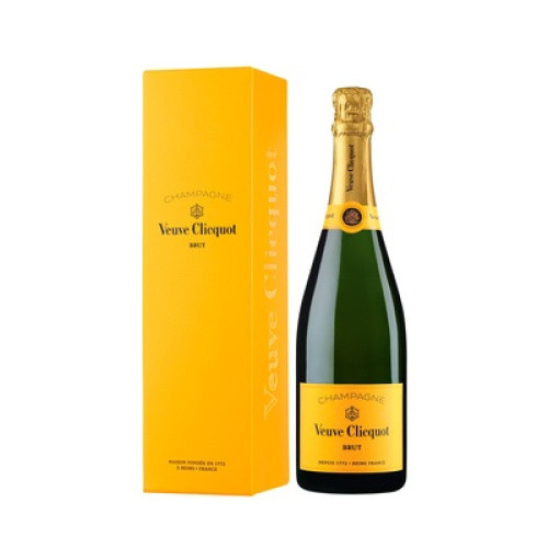 Veuve Clicquot brut in saisonaler Geschenkpackung 0,75l Veuve Clicquot brut in saisonaler Geschenkpackung 0,75l
