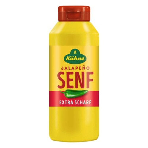 Jalapeño Senf extra scharf Squeeze-Flasche 250ml Jalapeño Senf extra scharf Squeeze-Flasche 250ml
