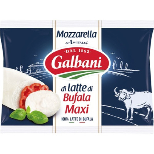 Mozzarella di Latte di Bufala Maxi 52% frisch 200g Mozzarella di Latte di Bufala Maxi 52% frisch 200g