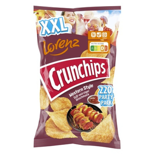Crunchips Western Style XXL 220g Crunchips Western Style XXL 220g