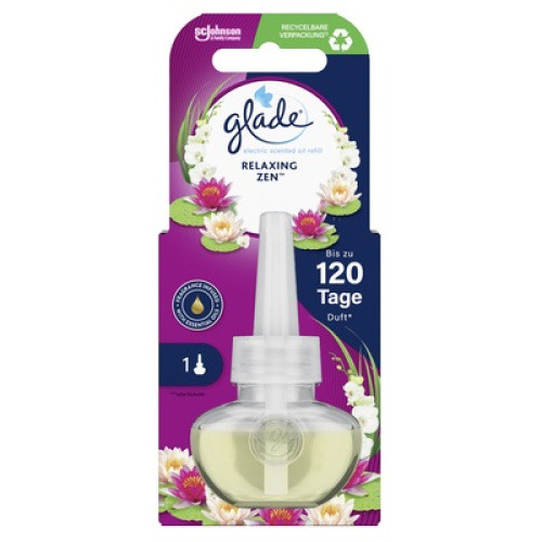 Glade Electric Scented Oil Duftstecker Nachfüller Relaxing Zen 20ml Glade Electric Scented Oil Duftstecker Nachfüller Relaxing Zen 20ml