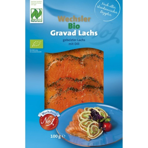 Bio Irischer Graved-Lachs frisch 100g Bio Irischer Graved-Lachs frisch 100g