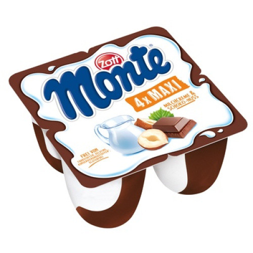 Zott Monte Maxi frisch 4x100g Zott Monte Maxi frisch 4x100g