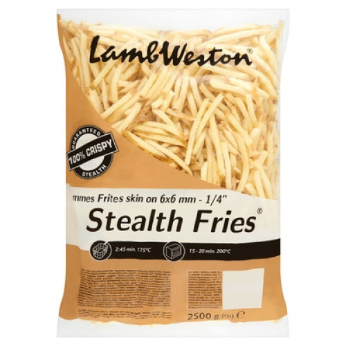Stealth Fries 6/6 Skin on TK 2,5kg Stealth Fries 6/6 Skin on TK 2,5kg
