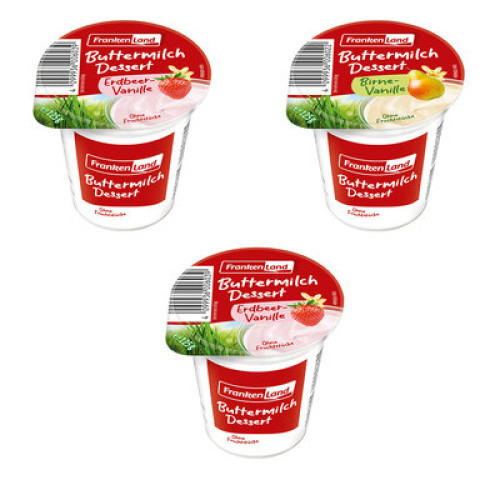 Buttermilch Dessert 2-fach sortiert frisch 125g Buttermilch Dessert 2-fach sortiert frisch 125g