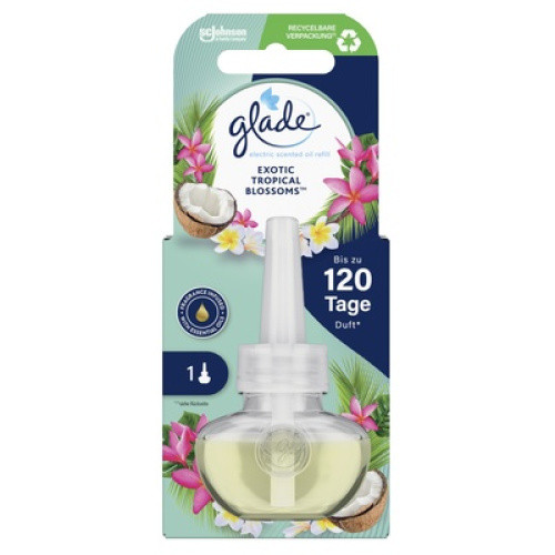 Glade Electric Scented Oil Duftstecker Nachfüller Exotic Tropical Blossom 20ml Glade Electric Scented Oil Duftstecker Nachfüller Exotic Tropical Blossom 20ml