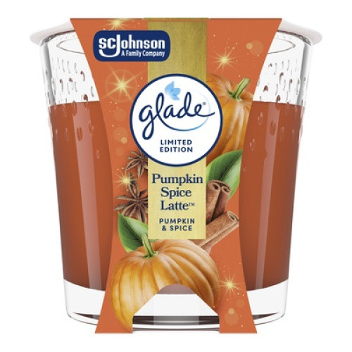 Glade Duftkerze Pumpkin verbindet stimmungsvolles Kerzenlicht mit einem herbstlich-warmen Duft. Die Glade Duftkerze Pumpkin verbindet stimmungsvolles Kerzenlicht mit einem herbstlich-warmen Duft. Die