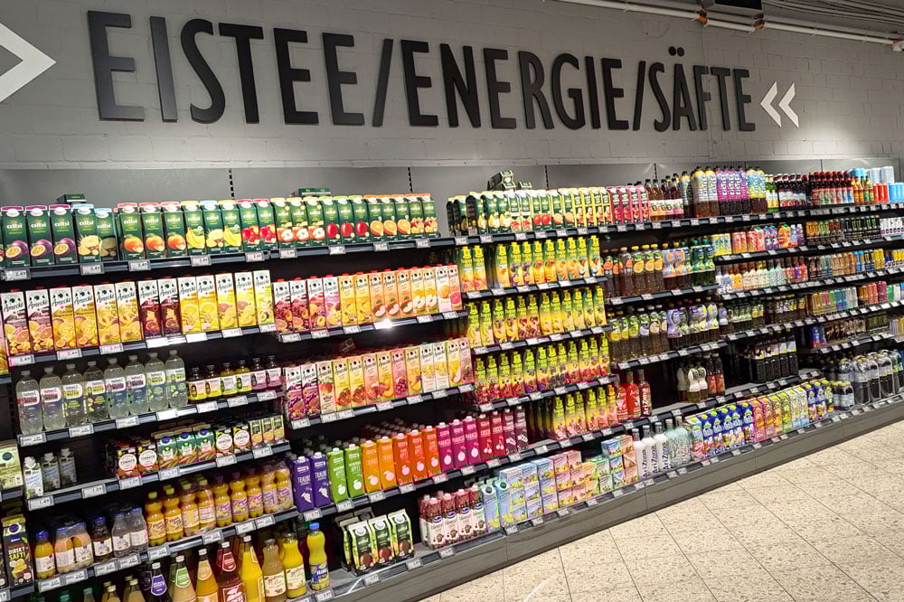 EDEKA-Kuhland-Hilden-Supermarkt-Eistee-Saft