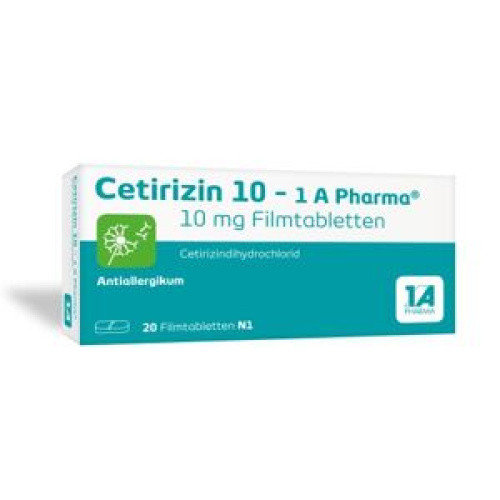 Cetirizin 10 - 1 A Pharma Cetirizin 10 - 1 A Pharma