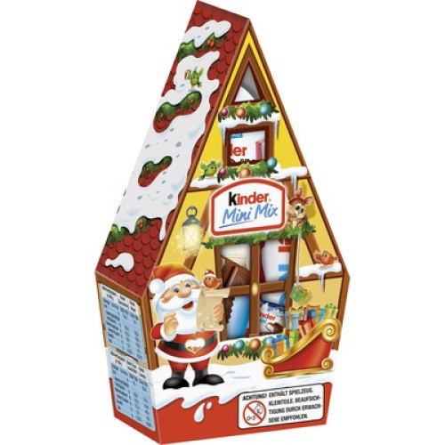 Kinder Mini Mix ´Weihnachtshäuschen´ 3-fach sortiert 76g Kinder Mini Mix ´Weihnachtshäuschen´ 3-fach sortiert 76g