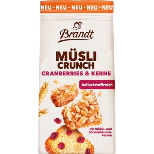Müsli Crunch Cranberries & Kerne 90g Müsli Crunch Cranberries & Kerne 90g