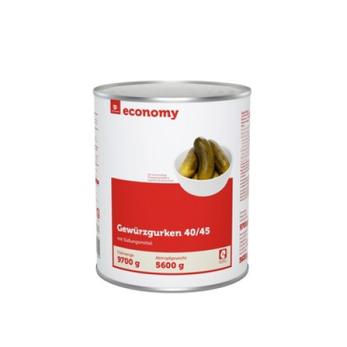 Gewürzgurken 40/45 9,5kg Gewürzgurken 40/45 9,5kg