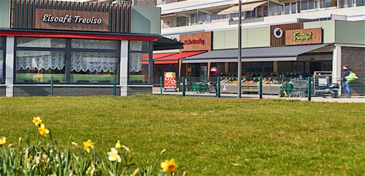 Am Samstag, 7. Mai, im ehemaligen Baumberger Einkaufszentrum Am Samstag, 7. Mai, im ehemaligen Baumberger Einkaufszentrum