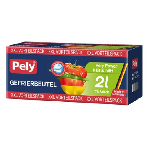 Pely Gefrierbeutel 2 L 75St Pely Gefrierbeutel 2 L 75St