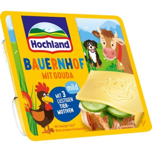 Hochland Bauernhof Scheiben 45% frisch 150g Hochland Bauernhof Scheiben 45% frisch 150g