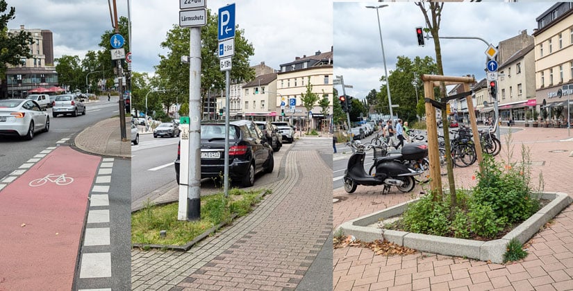 Stadt hat Gelegenheit nicht genutzt, um mit dem Umbau Fritz-Gressard-Platz einen Radweg einzuplanen
