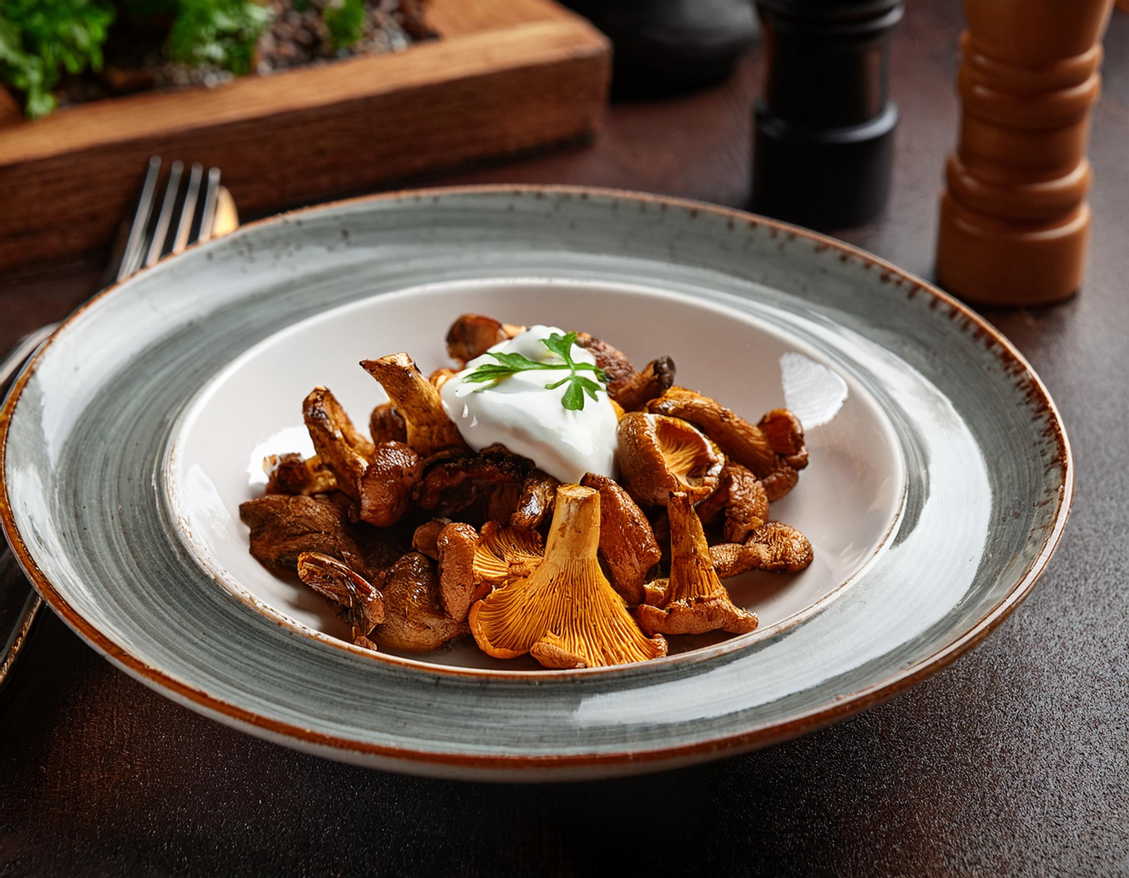 Leckere-Pfifferlinge-mit-Sahne-aufgetischt-in-besten-Restaurants-aus-dem-Bergheim-Rhein-Erft-Kreis