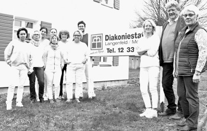 Das Team der Diakonie Sozialstation Langenfeld