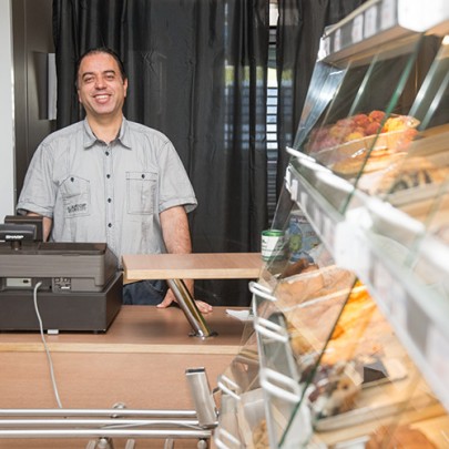 Mohammad Asim ist der Inhaber der Monheimer Bäckerei